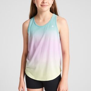 ATHLETA GIRL Ombre Gradient Tank Top Youth XXL 13/14